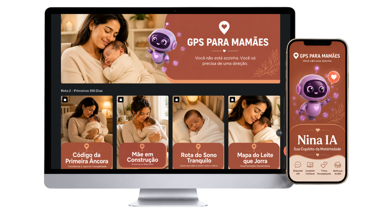 Mockup GPS Para Mamães