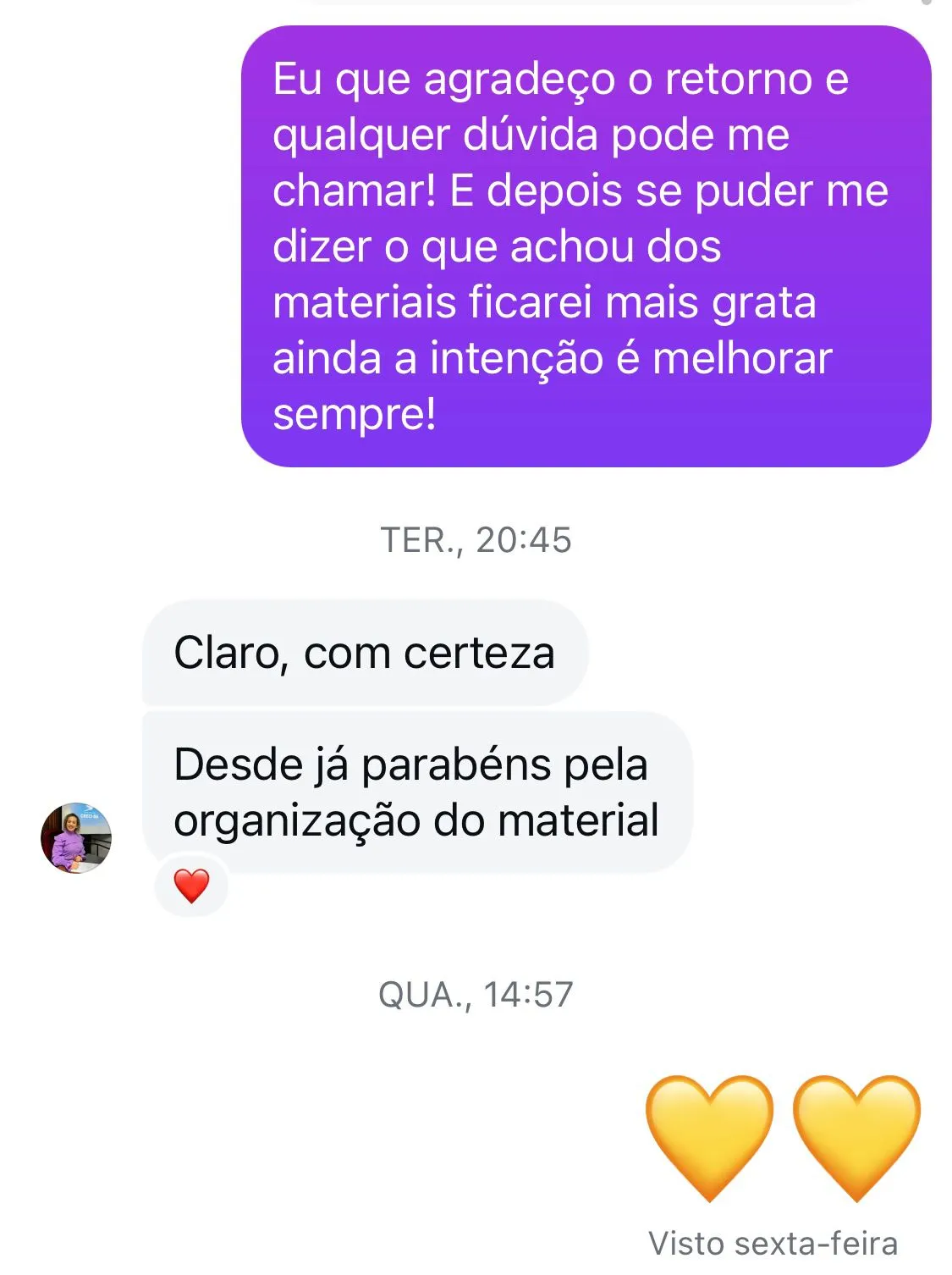Depoimento de mãe 5
